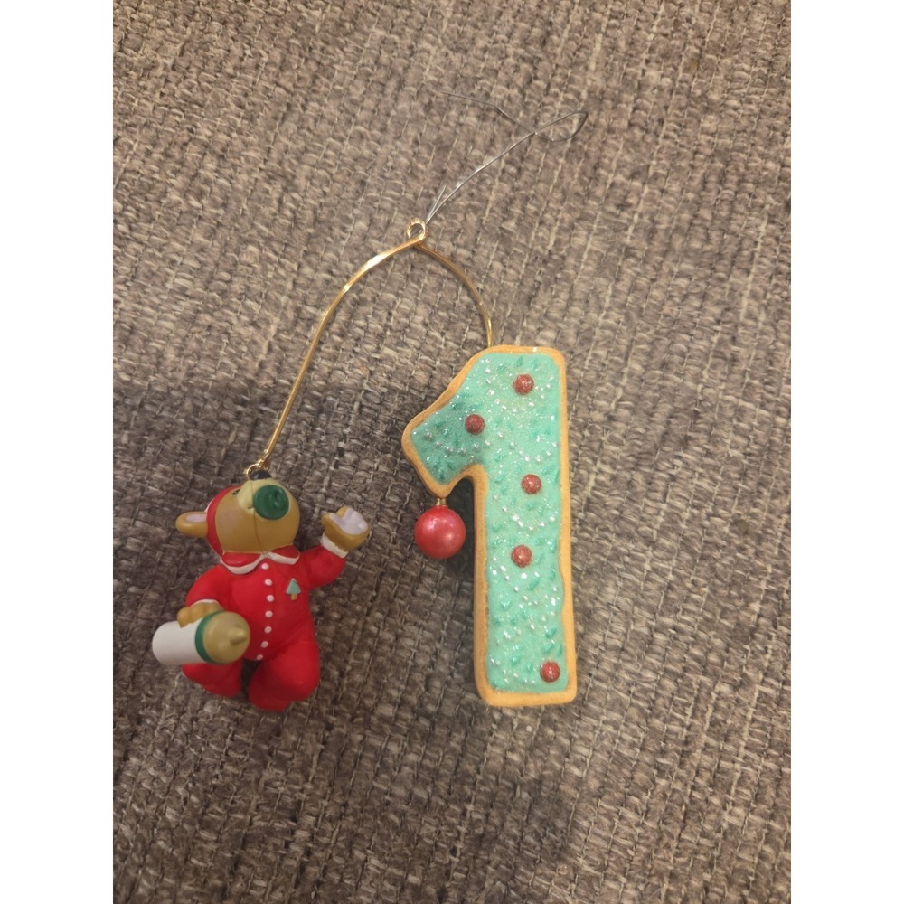 My First Christmas Child's Age Collection 1st Hallmark‎ Keepsake Ornament 2010